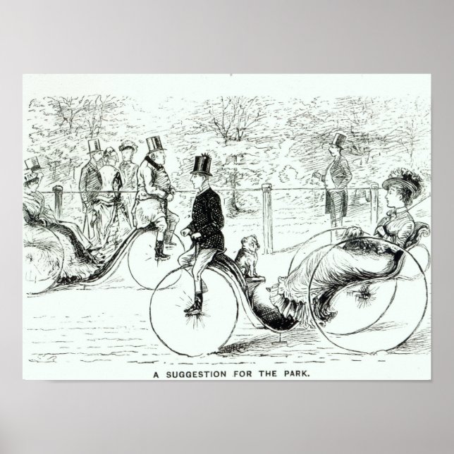 A Suggestion for the Park', 1879 Poster (Front)