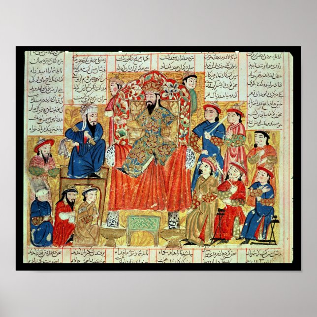 A Sultan and his Court Poster (Front)