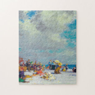 A summer afternoon by Edward Henry Potthast Jigsaw Puzzle
