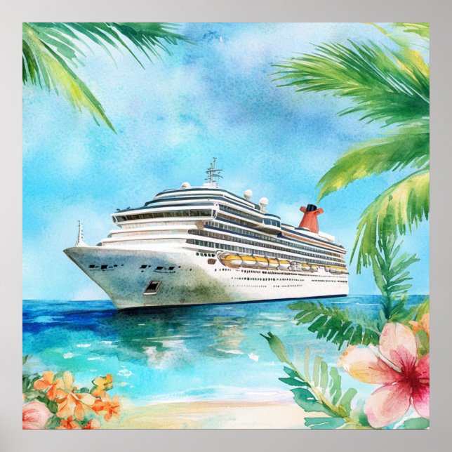A Summer Cruise Poster (Front)