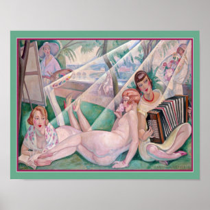 "A Summer Day" Gerda Wegener Poster