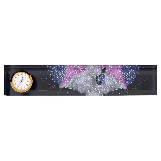 A Summer Night with Sirius Nameplate (Front)