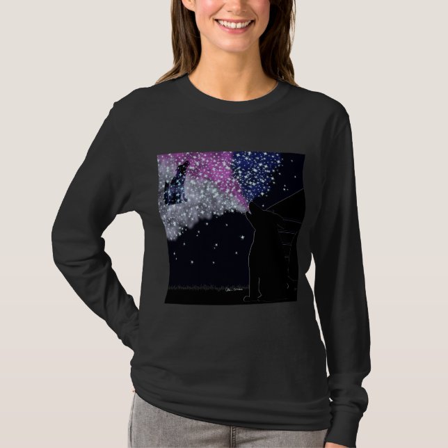 A Summer Night with Sirius  T-Shirt (Front)
