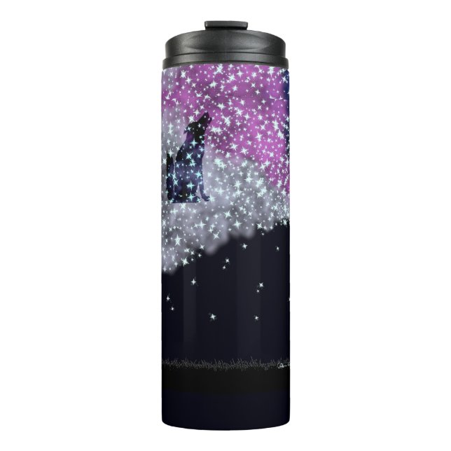 A Summer Night with Sirius  Thermal Tumbler (Front)