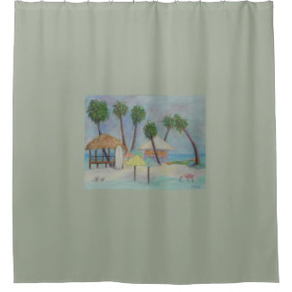 A SUMMER PLACE Shower Curtain