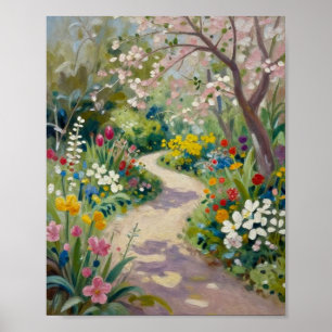 A Sun-Drenched Serenade: The Winding Path Through  Poster