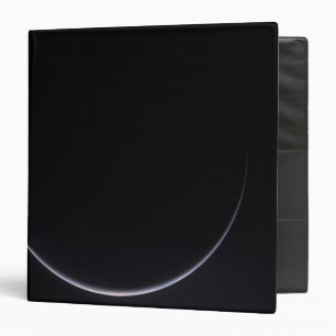 A sun-illuminated crescent of Earth Binder