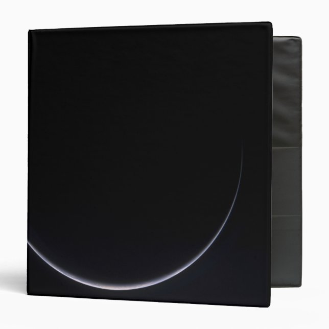 A sun-illuminated crescent of Earth Binder (Front/Inside)