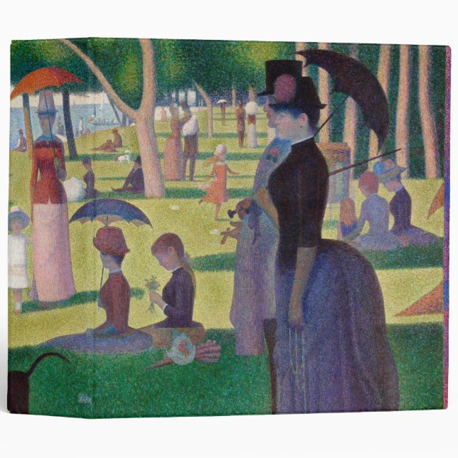 A Sunday Afternoon at La Grande Jatte, Seurat Binder (Front/Spine)