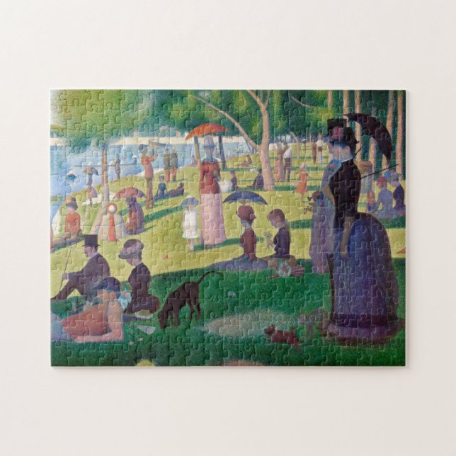 A Sunday Afternoon at La Grande Jatte, Seurat Jigsaw Puzzle (Horizontal)