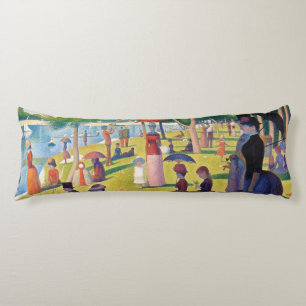 A Sunday Afternoon on La Grande Jatte by Seurat Body Pillow