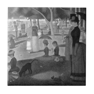 A Sunday Afternoon on La Grande Jatte by Seurat Ce Tile