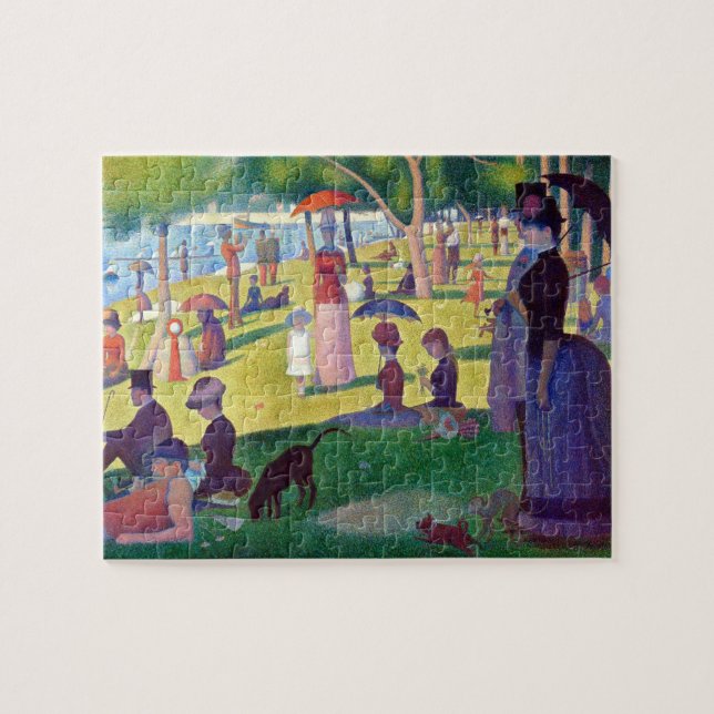 A Sunday Afternoon on La Grande Jatte Jigsaw Puzzle (Horizontal)