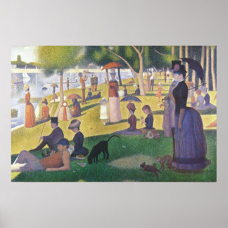 A Sunday Afternoon on La Grande Jatte Poster