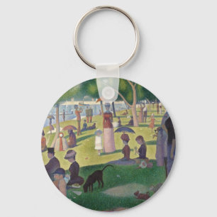 A Sunday Afternoon on the Island of La Grande Jatt Keychain