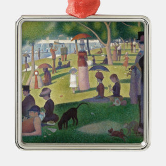 A Sunday Afternoon on the Island of La Grande Jatt Metal Ornament
