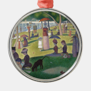 A Sunday Afternoon on the Island of La Grande Jatt Metal Ornament