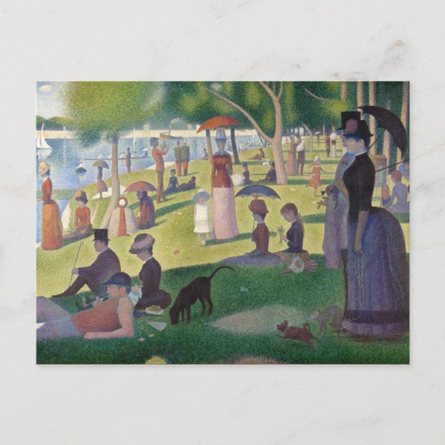 A Sunday Afternoon on the Island of La Grande Jatt Postcard (Front)