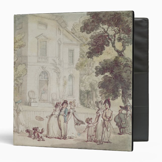 A Sunday Afternoon Promenade Binder (Front/Inside)