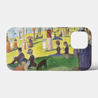 A Sunday on La Grande Jatte by Georges Seurat iPhone 13 Mini Case