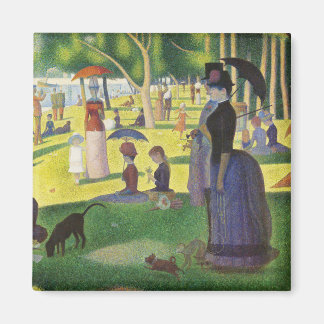 A Sunday on La Grande Jatte by Georges Seurat Magnet