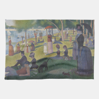 A Sunday on La Grande Jatte, Georges Seurat 1884 Kitchen Towel