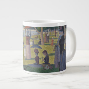 A Sunday on La Grande Jatte, Georges Seurat 1884 Large Coffee Mug
