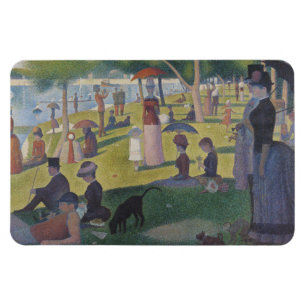 A Sunday on La Grande Jatte, Georges Seurat 1884 Magnet