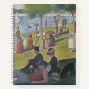 A Sunday on La Grande Jatte, Georges Seurat 1884 Notebook