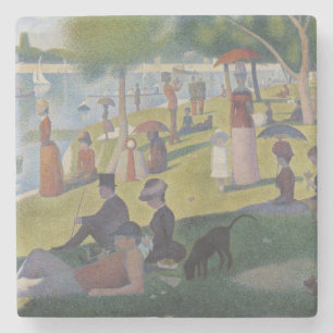 A Sunday on La Grande Jatte, Georges Seurat 1884 Stone Coaster