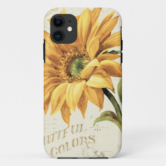 A Sunflower in Full Bloom Case-Mate iPhone Case (Back)