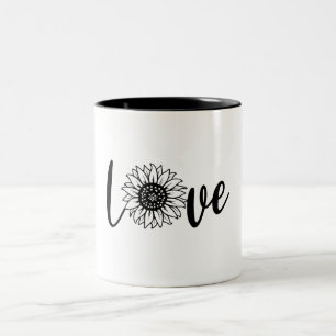 A Sunflower Love Coffee Mug