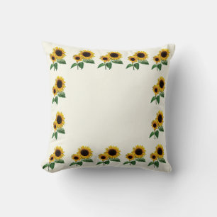 A Sunflower Mommy's Love Throw Pillow