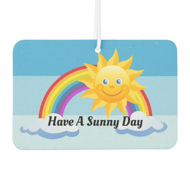  A Sunny Day Air Freshener (Front)