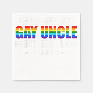 A super sexy Gay Uncle Guncle Napkin