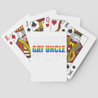 A super sexy Gay Uncle Guncle Playing Cards
