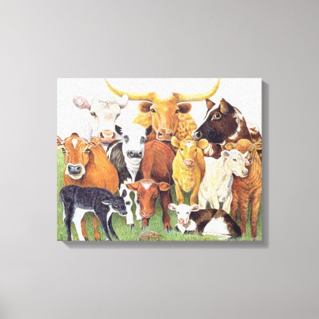 A Surprising Stranger Canvas Print (Front)