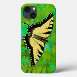 A Swallowtail Butterfly Landing iPhone 13 Case