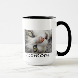 A SWEET AND BEAUTIFUL CAT MUG