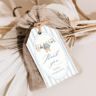 A Sweet Baby Boy Clothes Baby Shower Thank You Gift Tags
