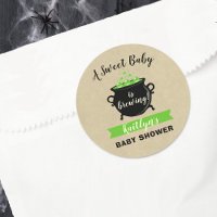 A Sweet Baby Is Brewing Halloween Baby Shower