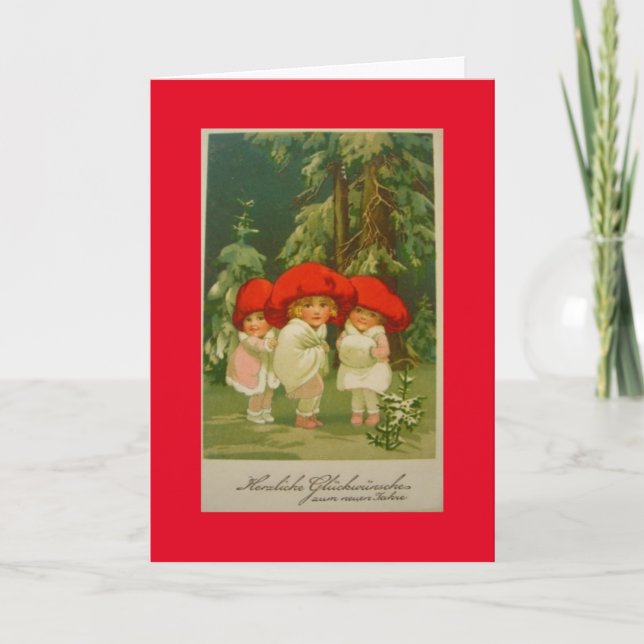 A Sweet Christmas Card! Holiday Card (Front)