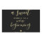 A Sweet Ending To A New Beginning Wedding Favour