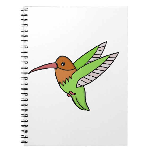 A Sweet Hummingbird Notebook (Front)