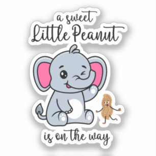 A Sweet Little Peanut In On The Way New Baby Cool