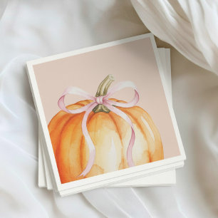 A Sweet Little Pumpkin is on the Way Napkin