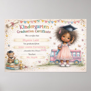 A Sweet Moment of Childhood Accomplishment Poster