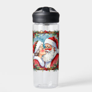 A Sweet Old-Fashioned Christmas   Mr and Mrs Claus Water Bottle