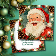 A Sweet Old-Fashioned Santa Claus and Holiday Poem