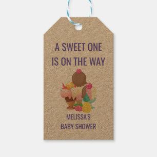 A Sweet One is on the Way Ice Cream Gift Tags